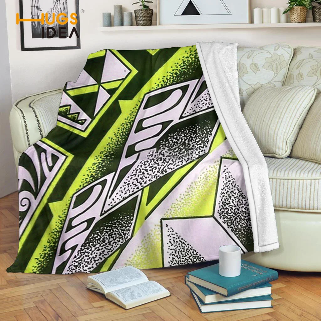 

Флисовое одеяло HUGSIDEA для дивана в гостиную, спальню, Осеннее одеяло, комбинированное геометрическим дизайном, лидер продаж, супер быстрое о...