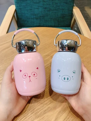 Мини-изоляционная чашка для студенток Корейская версия милой Чашки Простой и