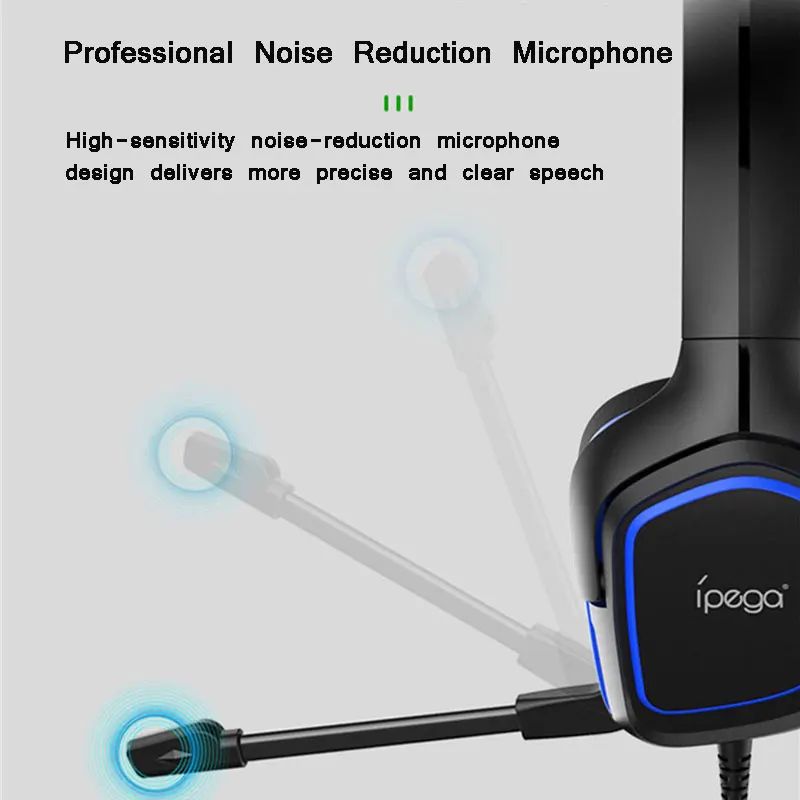 Игровая гарнитура Ipega 3 5 мм стереонаушники с регулируемой громкостью