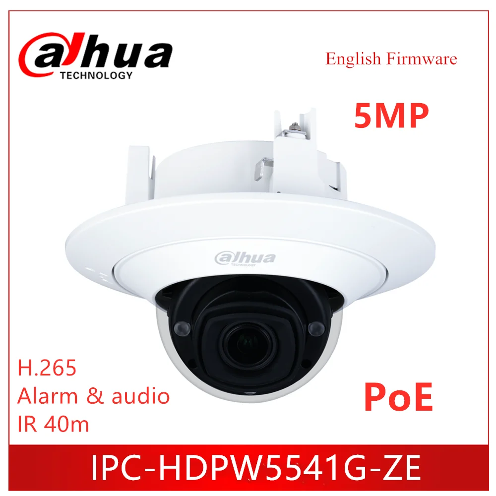 Сетевой видеорегистратор Dahua IP Камера IPC HDPW5541G ZE 5MP сети AI ИК переменным фокусным 2 7
