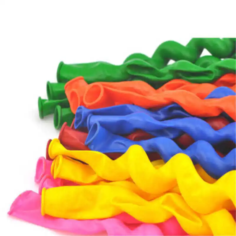 

Party Gift Latex Wedding 100pcs Toy Balloons Spiral Decor Twist Birthday Kids