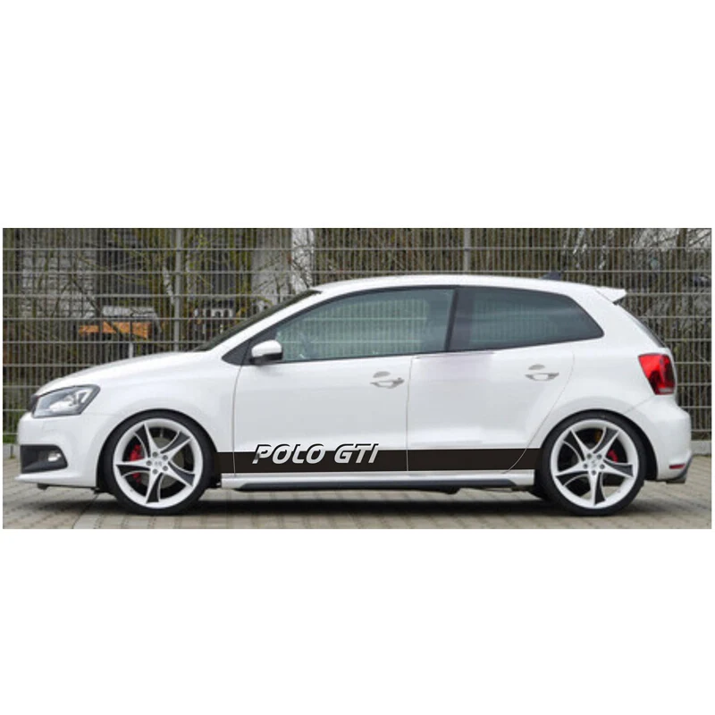 Мир Датун автомобиль спорта стикер для VOLKSWAGEN POLO GTI 5 6 7 Спортивные Styling Декаль