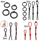 Кольца на пенис Кольца для пениса тренажер для пениса Задержка эякуляции высокая эластичность долговечные секс-игрушки для мужчин