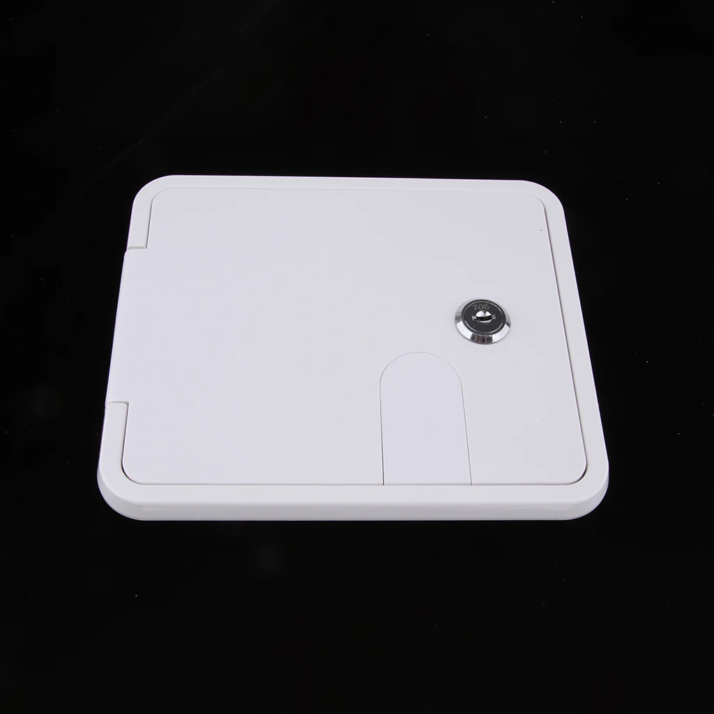 ABS пластиковый кабельный люк с замком для RV/Camper/Motorhome (белый)|Морское оборудование|