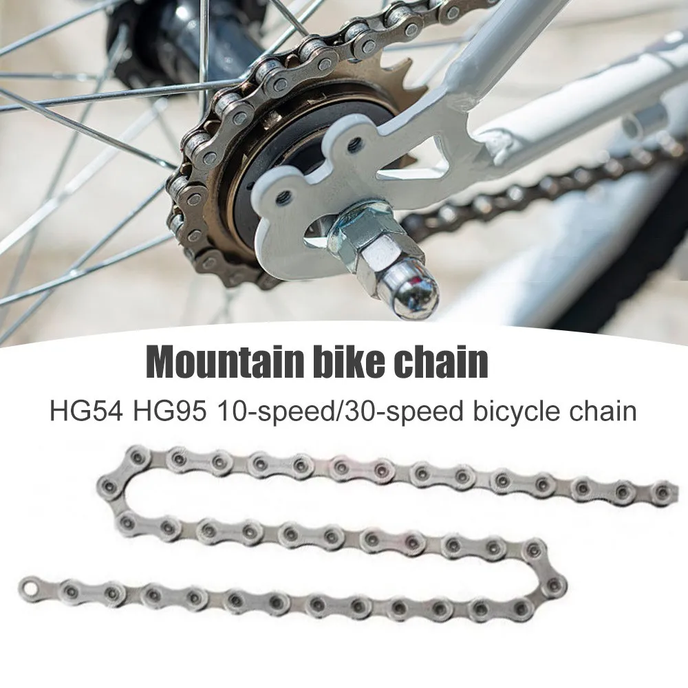 

10/30 Speed Steel Bike Chain High Strength HG54 HG95 Road MTB Bicycle Chain with Connector Bike Cycling Accessories