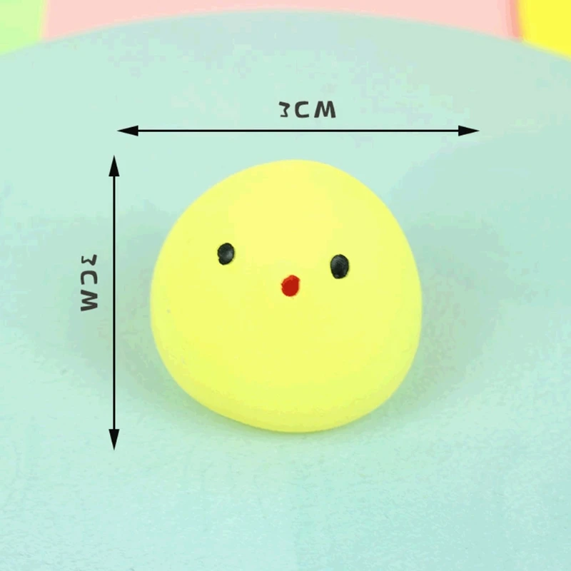 

12pcs Mini Cute Animals Squishy Toys Stress Relief Squeeze Squishi Tricky Toy for Adults Children Kids