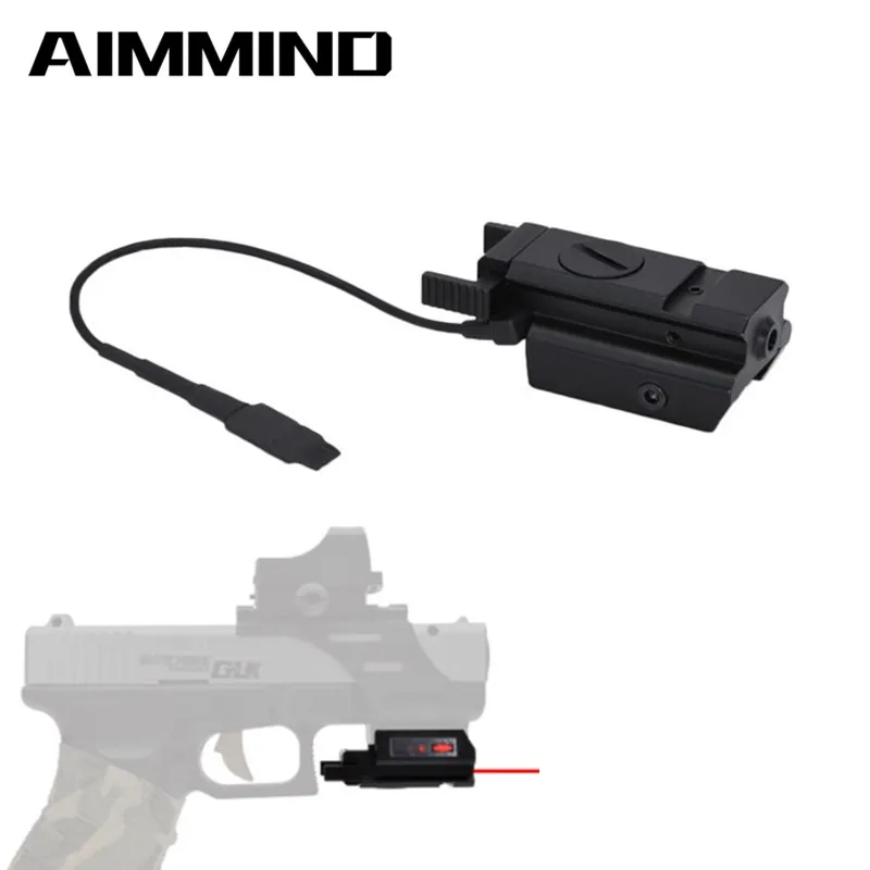 Лазерный прицел Компактный Тактический 1 мВт 20 мм | Спорт и развлечения