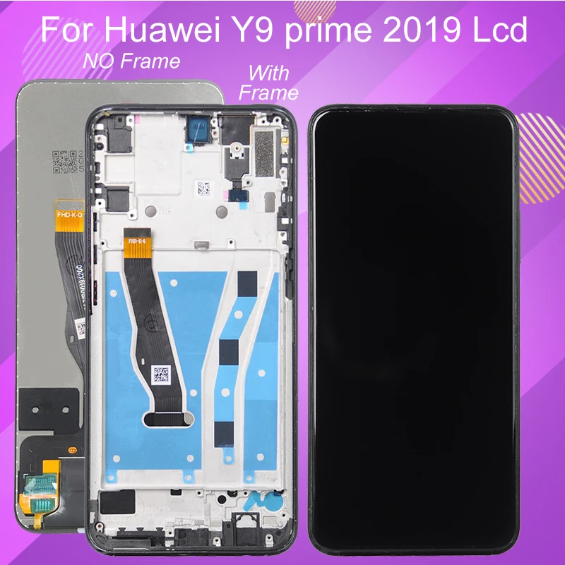 Catteny 6 59 дюймов для Huawei Y9 Prime 2019 ЖК-дисплей с сенсорным экраном дигитайзер P Smart Z