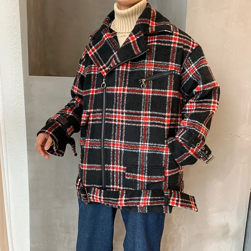 Мужская/Женская Повседневная Уличная одежда плотная Свободная рубашка в стиле