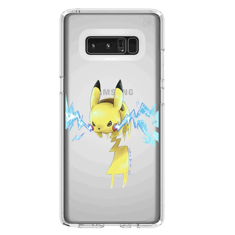 Stylish and cute pokemons Pikachus funny naruto Soft SiliconeTPU Phone Case For Samsung 2018A6 S10 S10LITE S8 S9 S9PIUS S7EDGE | Мобильные