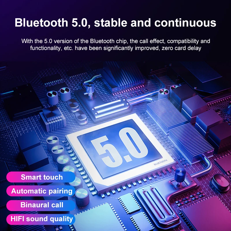 A6X TWS наушники 5,0 Bluetooth наушники Спортивная Беспроводная гарнитура шумоподавление HD мини наушники PK i12 i10 i14 i11 i13