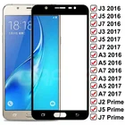 Защитное стекло 9D для Samsung Galaxy J3, J5, J7, A3, A5, A7 2016, 2017, J2, J4, J7 Core, J5 Prime, S7, закаленное