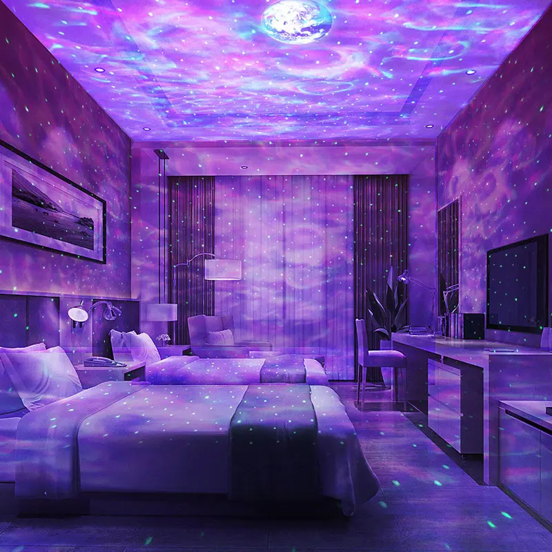 

Звездное небо галактика проекционный свет Bluetooth звездное небо Ночной свет цветной светодиодный USB проекционный Свет Рождественский свет