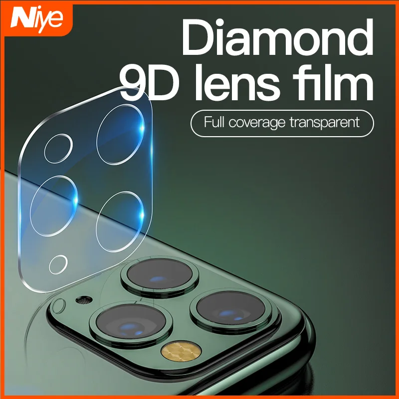 9D заднего объектива камеры пленка стекло протектор для экрана на iPhone 11 Pro Max Len