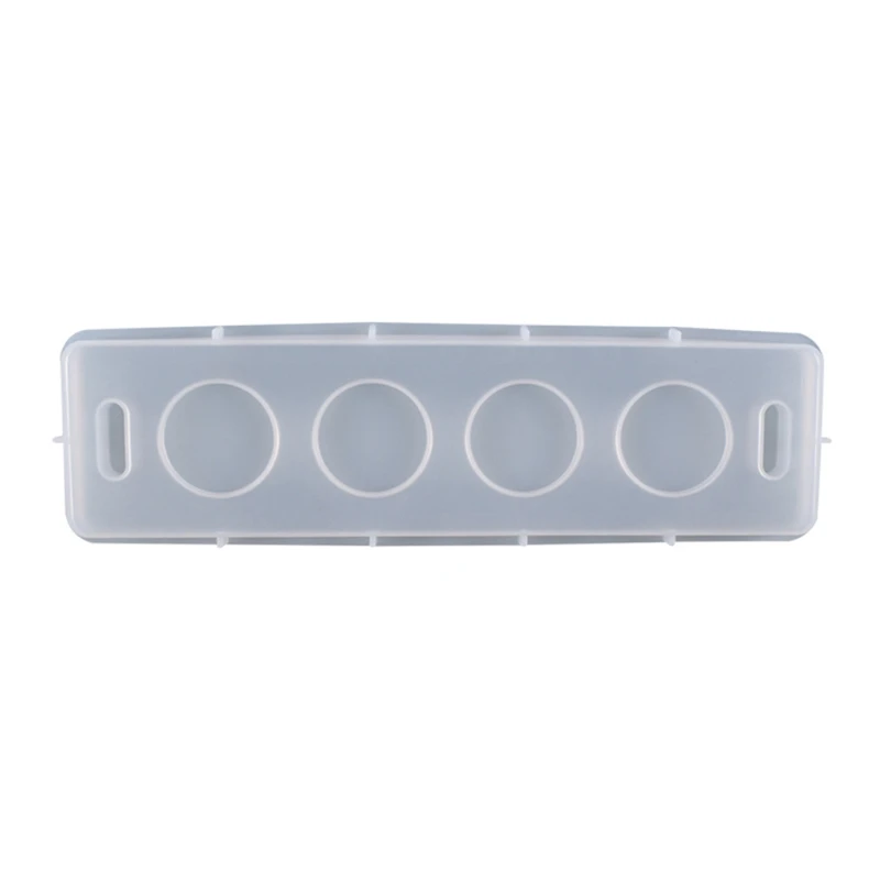 

Tray Cup Pad Epoxy Resin Mold Wine Glass Holder Coaster Silicone Mould DIY Crafts Home Decorations Casting Tool