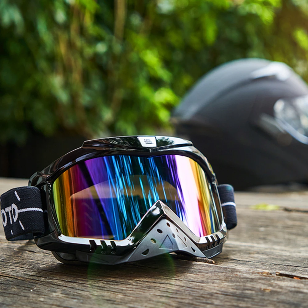 

Очки для мотокросса для езды по бездорожью, защитные зимние очки для езды на квадроцикле, скейтборде, езды по бездорожью