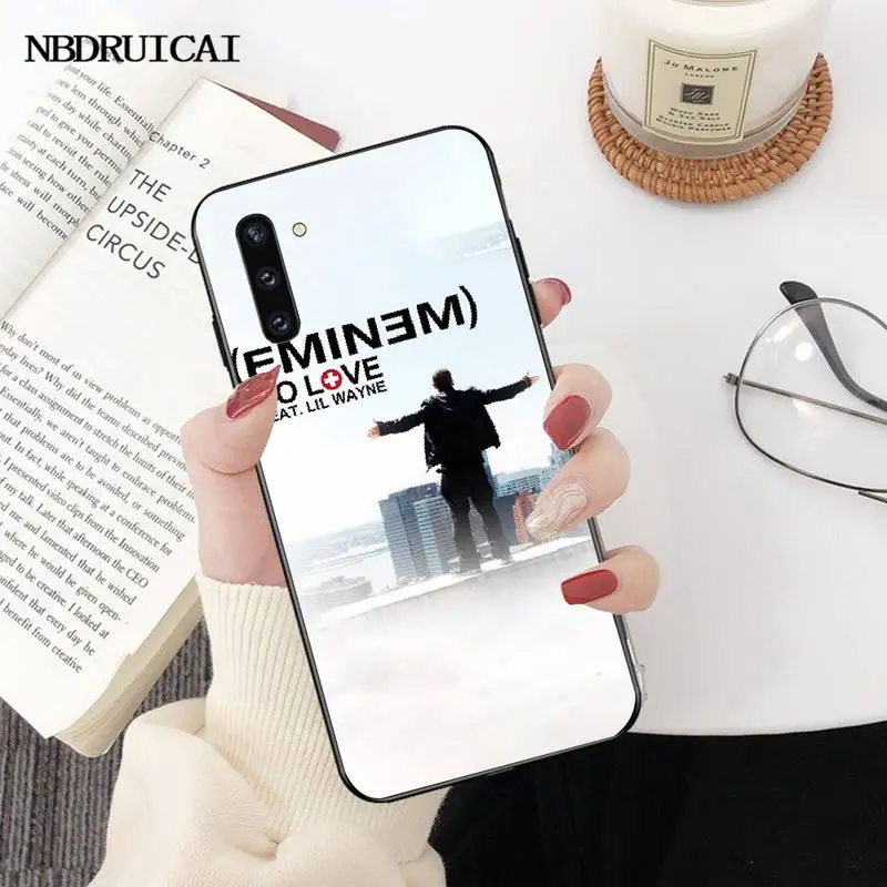 Чехол для телефона PENGHUWAN Rap singer Eminem Samsung Note 3 4 5 7 8 9 10 pro M10 20 30 | Мобильные телефоны и