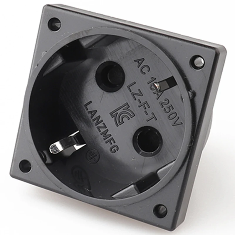 LZ F T4 Корейский стандарт ЕС разъем питания шнур Вход AC 250V 16A CCC CE TUV KC UL переменного