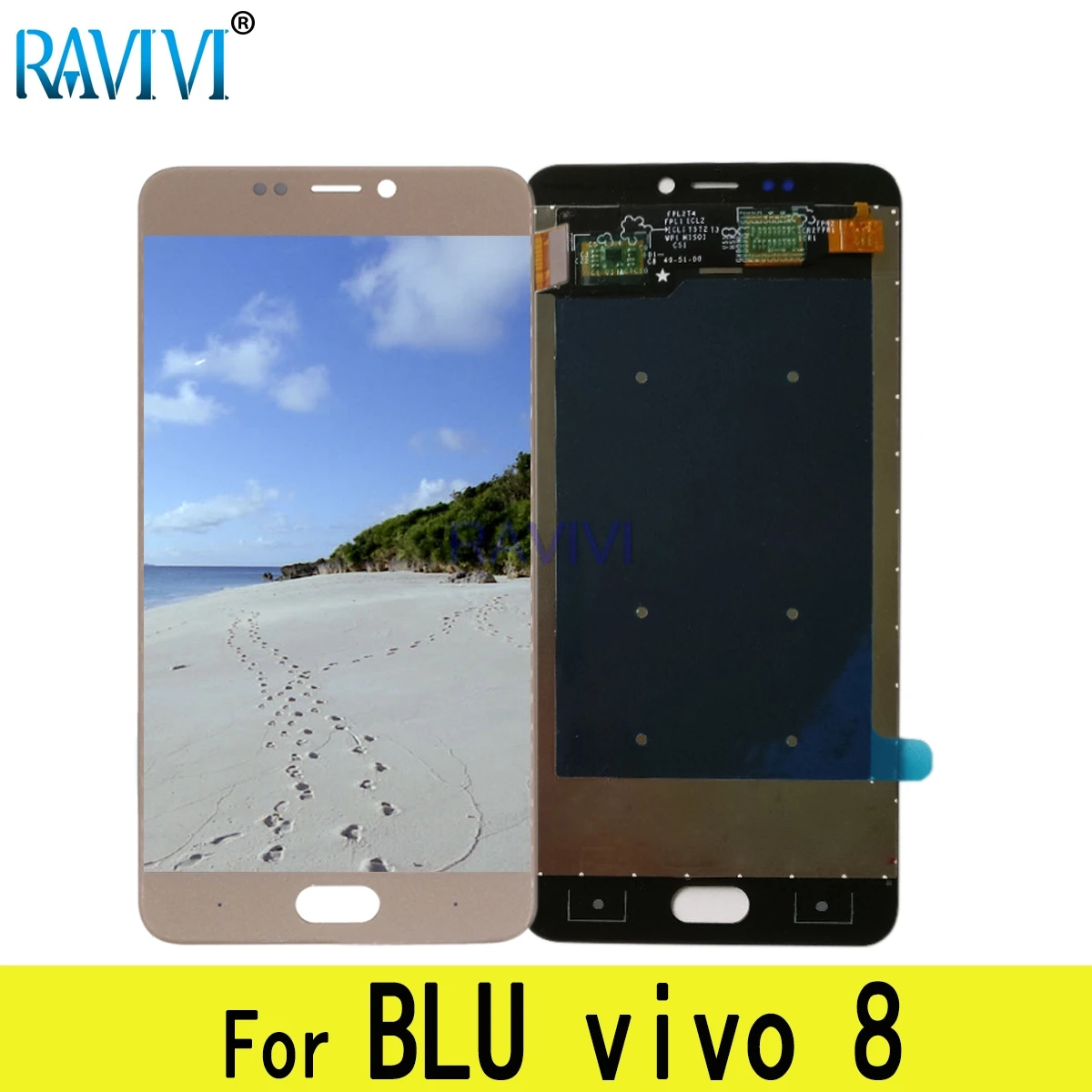 

5,5 "ЖК-дисплей для BLU Vivo 8 ЖК-дисплей Дисплей кодирующий преобразователь сенсорного экрана в сборе запасная сенсорная панель для BLU Vivo 8 V0150UU