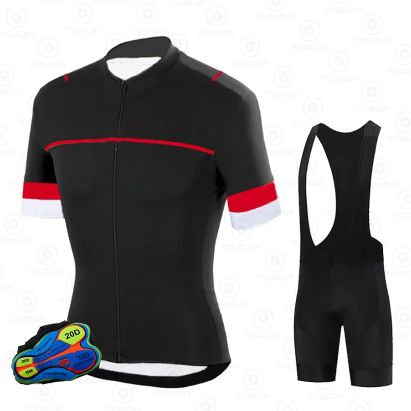 

Hot Sale professional Cycling Jersey Sets Breathable Sleeve Bike Clothes Short sleeve Outdoor Sports Wear sets