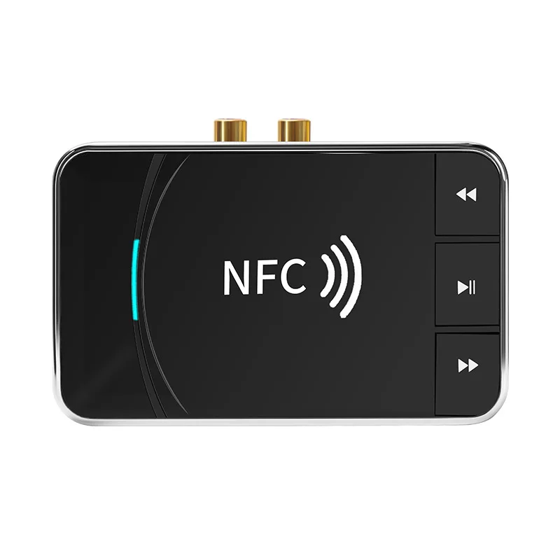 

NFC Bluetooth 5,0 Аудио приемник и USB воспроизведение RCA AUX 3,5 мм 3,5 2RCA разъем музыкальный стерео беспроводной адаптер для автомобиля домашнего динам...