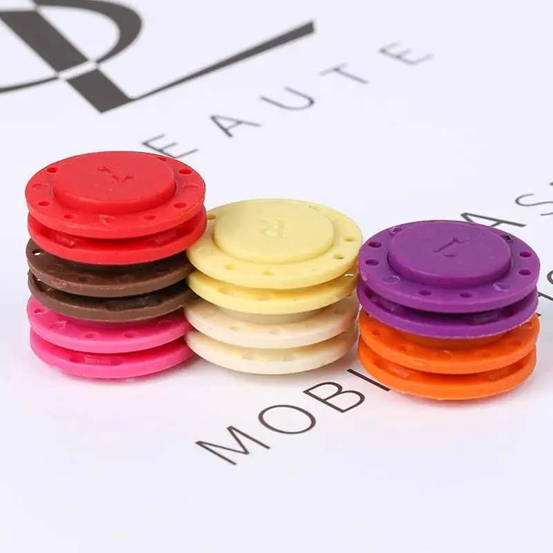 

5PAIR High-grade Invisible Plastic Magnet Button Buckle Clothing Decoration Handwork Sewing Set DIY Scrapbook Accessories