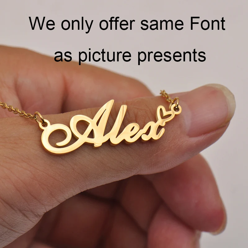 Индивидуальное ожерелье с именем для Elle лучшие друзья день рождения Рождество