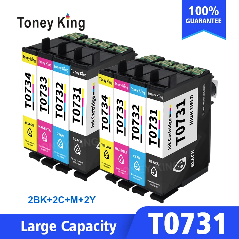 73N T0731 чернильный картридж для Epson Stylus CX3900 CX5900 CX4900 CX4905 CX3905 TX100 TX110 TX200 TX210 TX400 TX410