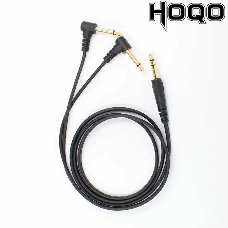 

Gold-plated 6.35mm trs jack to 2*6.35mm TS Jack, 1-1/4 to 2-1/4 electronic organ mixer power amplifier audio transfer wiring