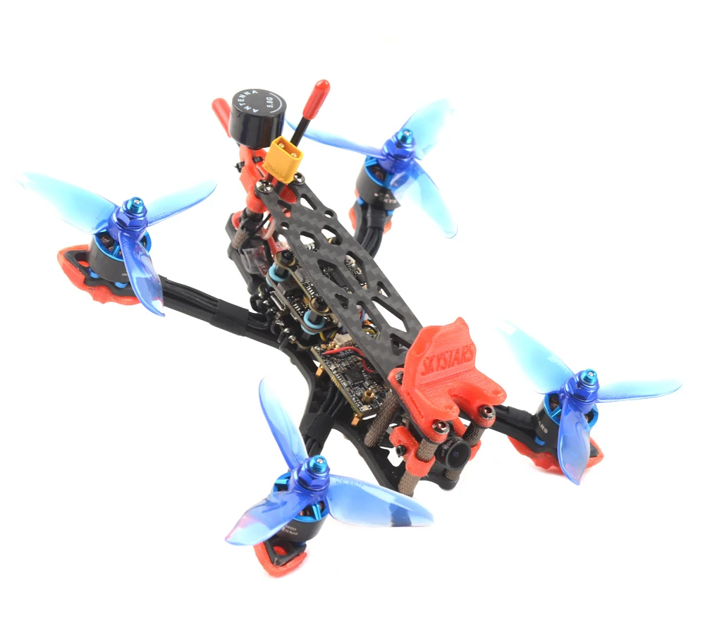 SKYSTATS StarLord X3 - BNF 145 мм F4 OSD 2-4S FPV Racing Drone PNP w/ Caddx baby turtle HD камера | Игрушки и хобби