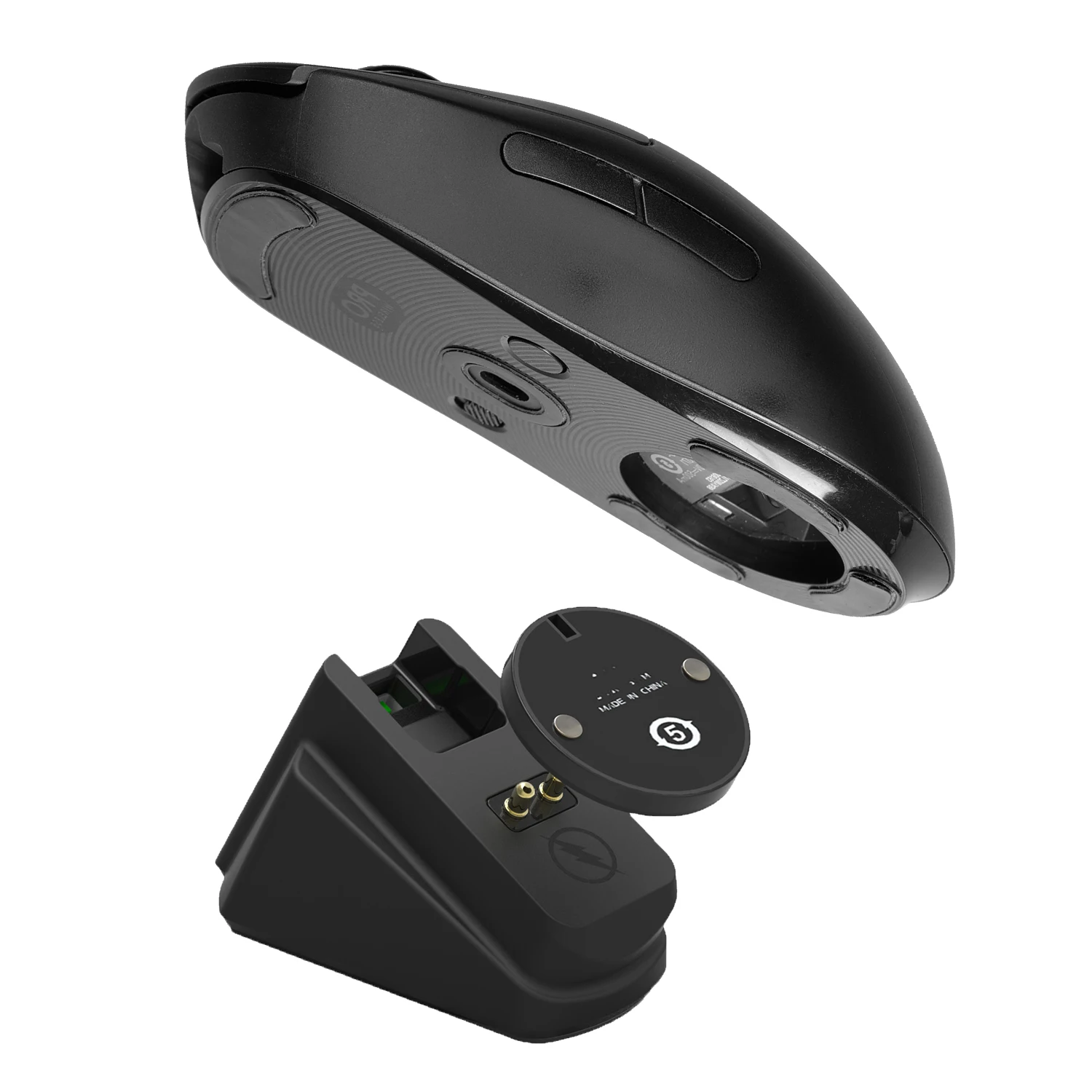 Cargador inal&aacute;mbrico para rat&oacute;n de videojuegos, base de carga para Logitech G403, G502, G703, G903 HERO, G PRO Wireless, G PRO X, superligero-1