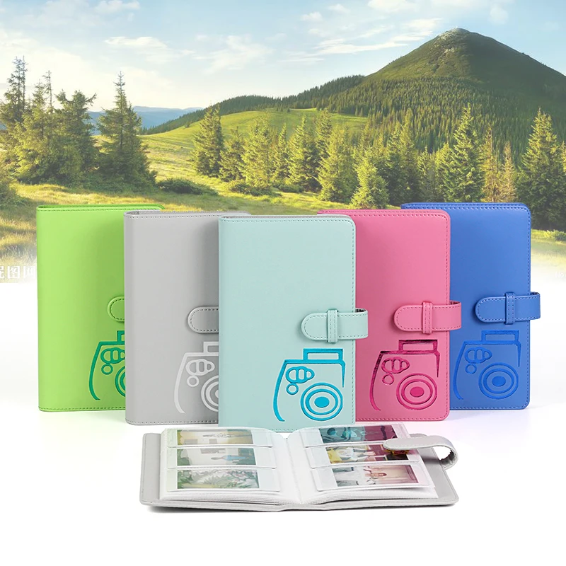 Альбом для мгновенных фотоаппаратов 96 карманов 3 дюйма Fujifilm Instax Mini 11 8 9 7 s C 25 90