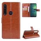 Чехол для Motorola One, чехол для макросъемки в ретро-стиле, чехол-книжка из глянцевой искусственной кожи для телефона Motorola One, чехол-накладка для макросъемки