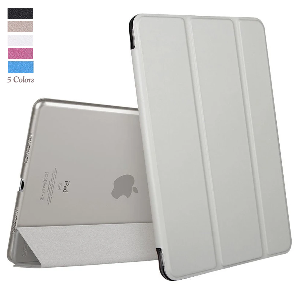 

QIJUN Case For Apple iPad 9.7 inch 2018 ipad6 9.7" A1893 A1954 Cover Flip Tablet Cover Leather Smart Magnetic Stand Shell Cover