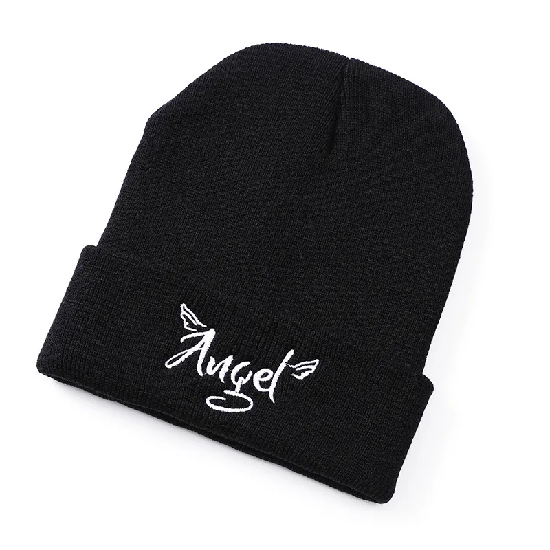 10 Цвета угол вышивка зимняя шапка шапки бини для женщин и мужчин Skullies Манжетами