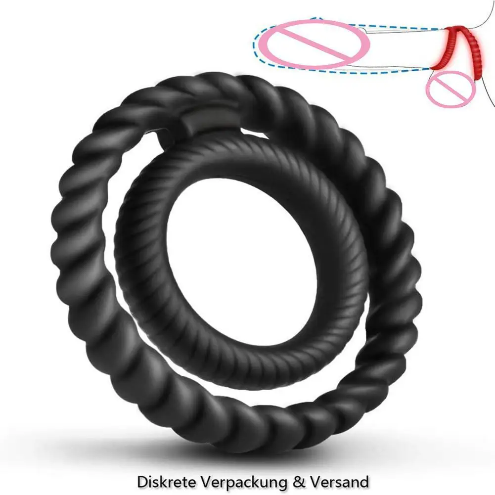 Мужское Силиконовое кольцо для пениса с надувной сумкой и яичка секс игрушки пар