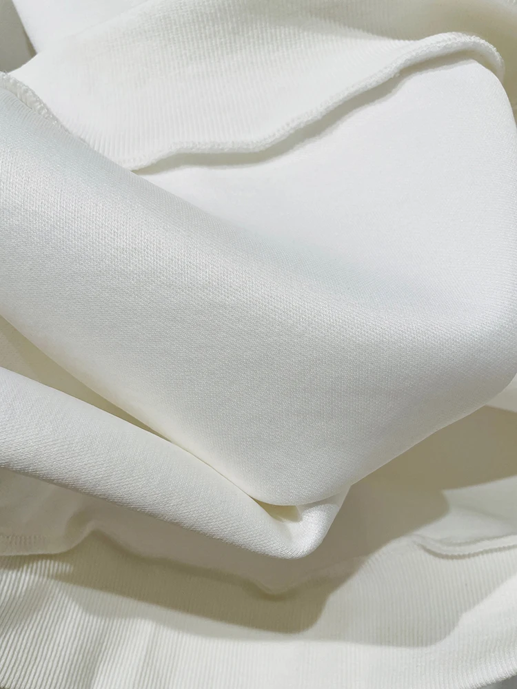 

Plain Sweatshirt Women's Loose Korean Style Spring 2021 New Design Mid-Length Round Neck Pullover Cotton Hoodie Student Girls