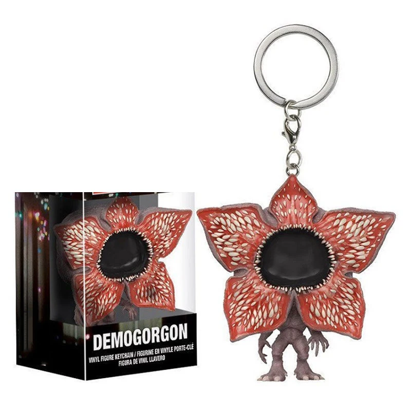 FUNKO из сериала очень странные одиннадцать с Eggos Dustin демогоргон брелок ПВХ