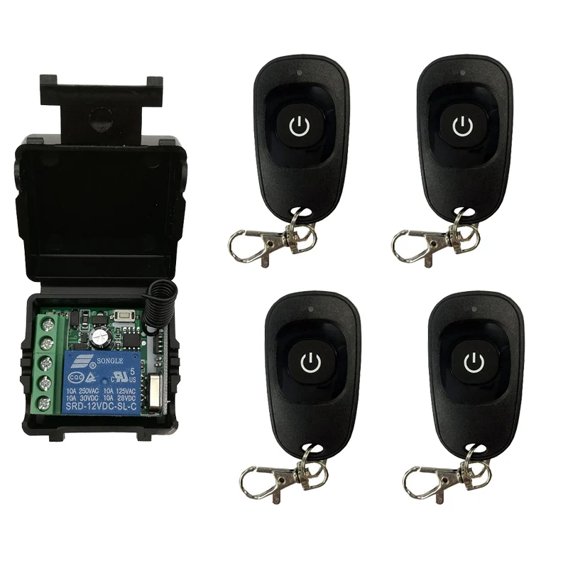 Смарт переключатель дистанционного управления HomeDC 12 В 1 канал беспроводной