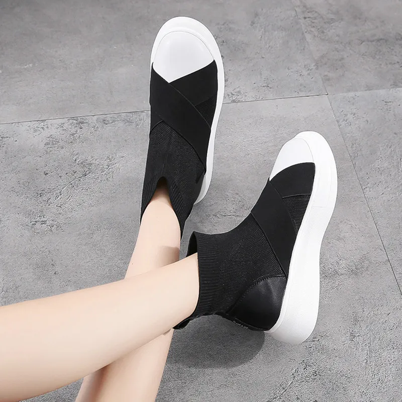 

Casual Shoes for Women High-top Socks Sports Shoes Women Lightweight Breathable Sneakers Women Walking Shoes Zapatillas Mujer