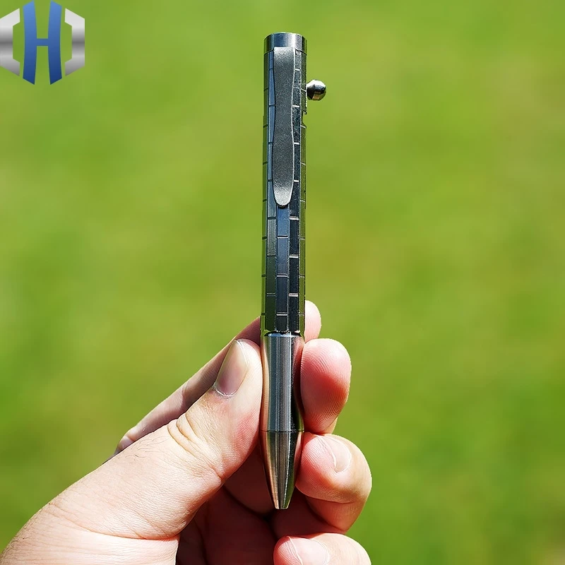 Оригинальная ручка из титанового сплава тактическая для защиты