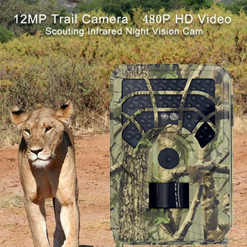 

Hunting Camera 12 Million 480p Outdoor Hunting Camera Hunting Camera Hunting Camcorder for Outside (PR300A, without Battery)
