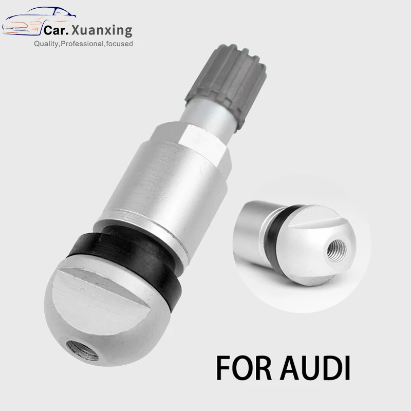 Клапан давления в шинах для Audi алюминиевые клапаны датчиков TPMS замены