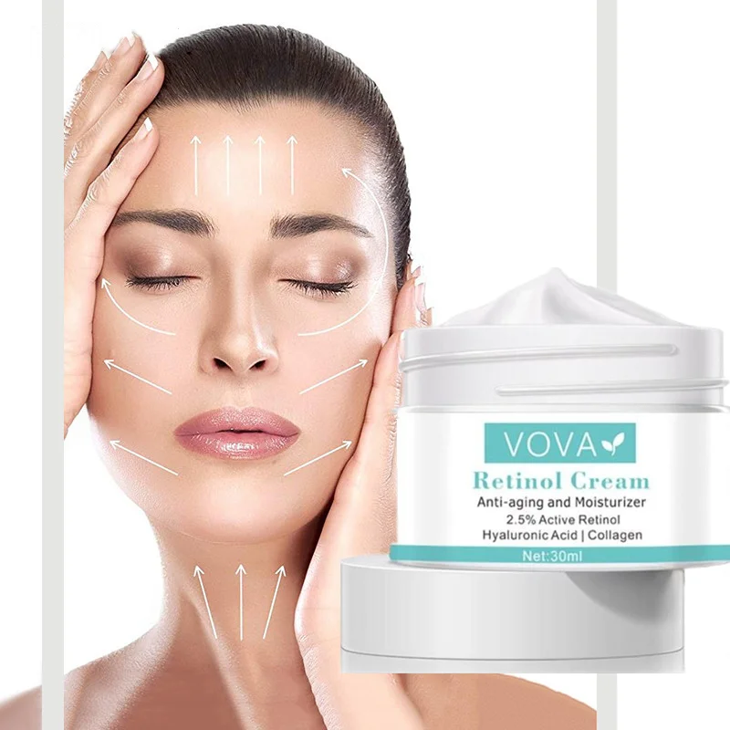 

VOVA Nourishing Retinol Face Cream Whitening Remove Wrinkles Day Cream Hyaluronic Acid Moisturizing Lmprove Puffiness Skin Care
