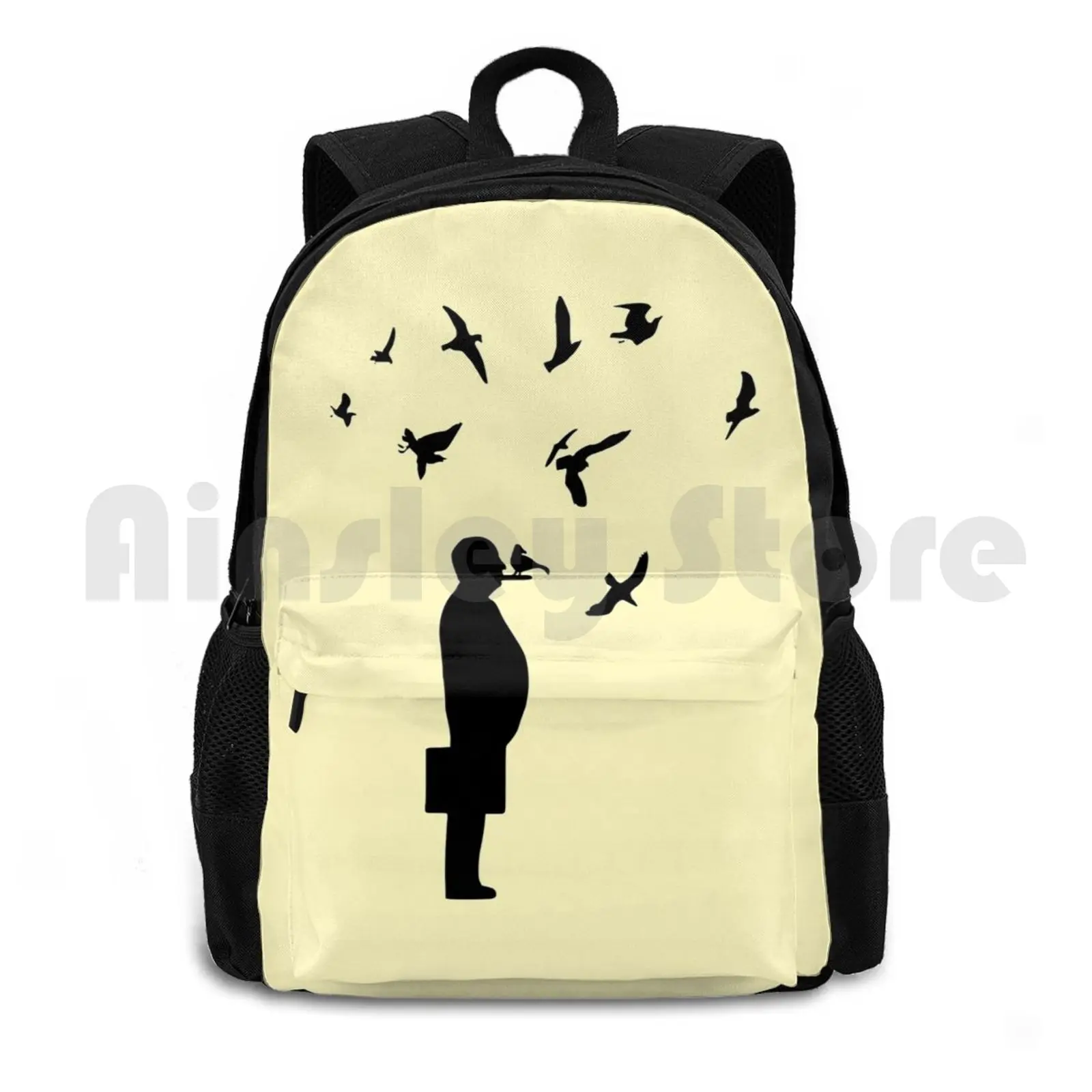 Альфред хитчок силуэт птиц наружный походный рюкзак для верховой езды