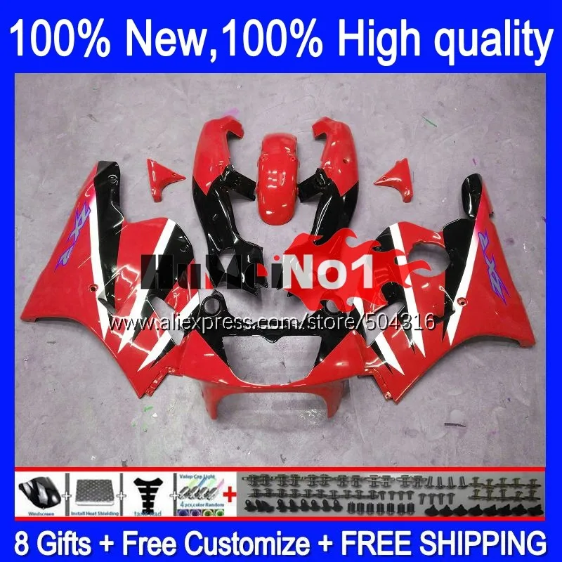 

Корпус ABS для KAWASAKI NINJA ZXR-400 ZXR400 1991 1992 1993 94 95 96 113MC.137 красный завод ZXR 400 91 92 93 1994 1995 1996 обтекатель