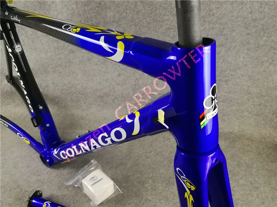 CARROWTER T1000 3K темно-синий-черный Colnago C60 карбоновая рама для дорожного велосипеда с BB386 XS/S/M/L/XL на выбор