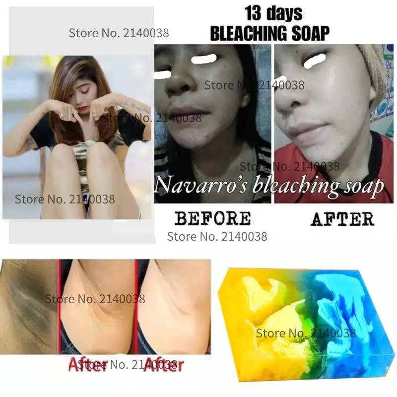 

Instant Glutathion Skin Whitening Bleaching Soap Whitening Dark Spot Acne Scars Micro Peeling Bath Lemon Soap