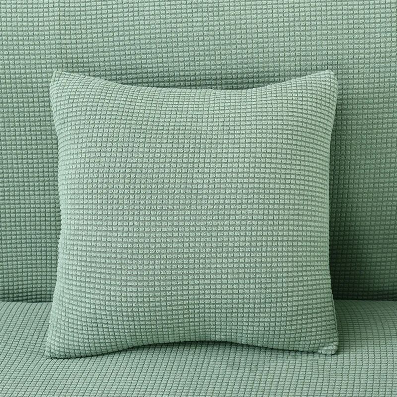 Sofa Covers for Living Room Thick Plaid Cover All-inclusive Solid Color Combination Towel Couch Funda Para | Дом и сад