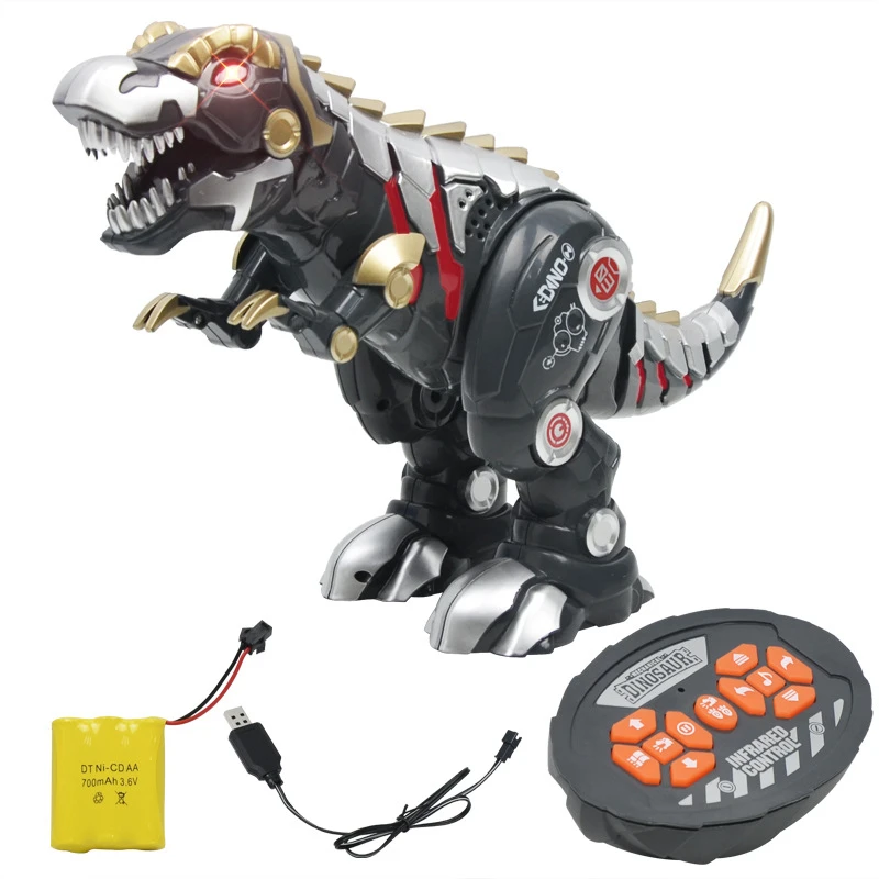 

Kids Dinosaur Programmable Dino Electric Tyrannosaurus Rex Animal Remote Control Walking Sounds Pet Toys Boys Children Gifts